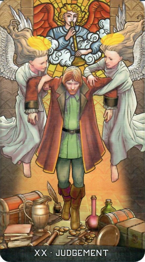 Poslední soud - Gregory Scott Tarot