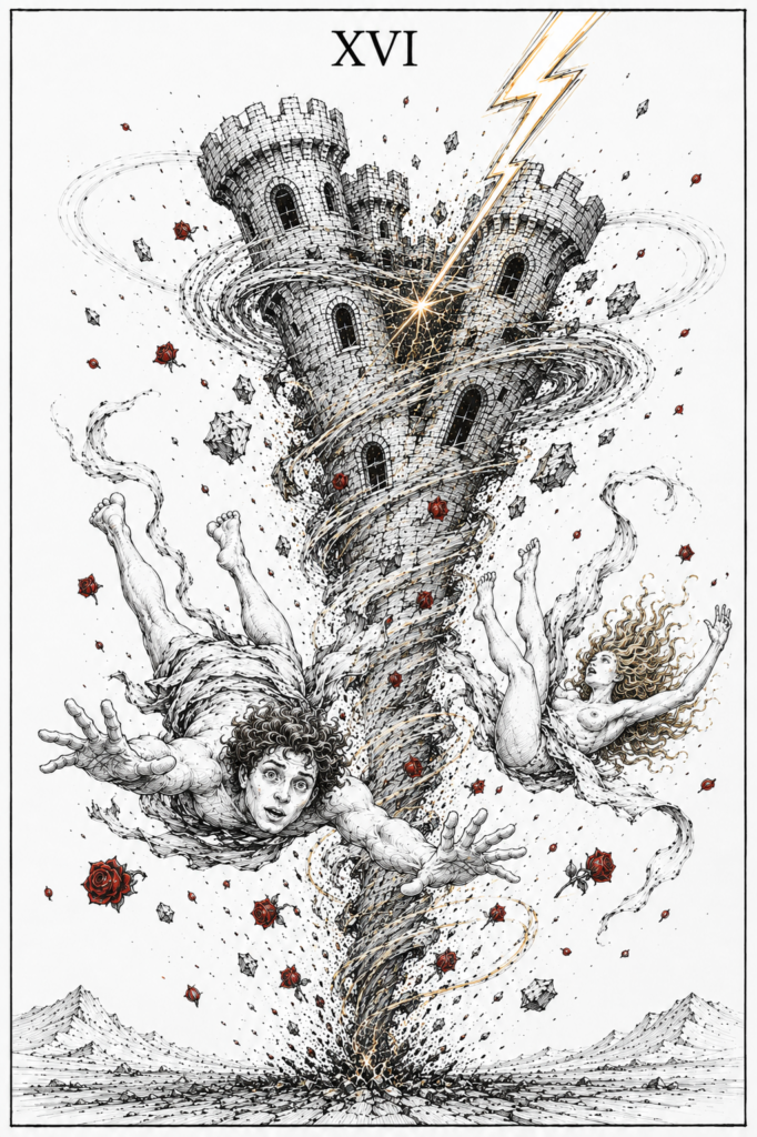 Sima Tarot - Věž